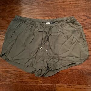H&M navy green shorts. 2 inch inseam. Size 12